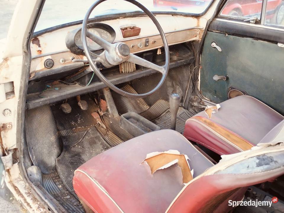 Autobianchi Giaridniera Bianchina Fiat 500 beżowy Kostrzyn