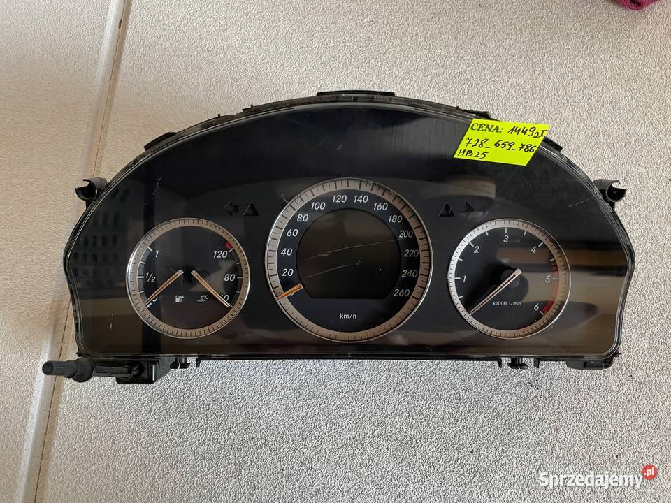 LICZNIK ZEGARY MERCEDES BENZ W204 A204540448 Warszawa