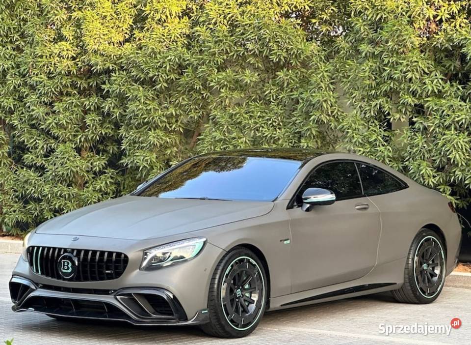 2016MercedesBenz S 63 AMG Coupe Brabus Wrocław