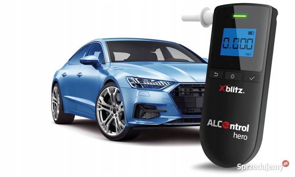 Profesjonalny Alkomat XBLITZ Alcontrol HERO 5 podlaskie Białystok