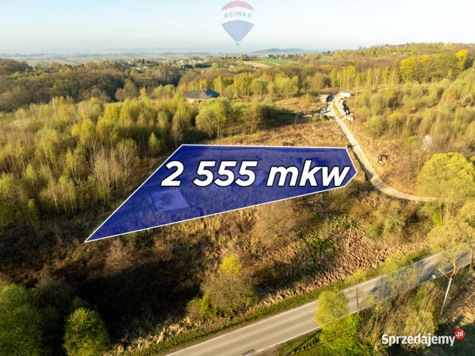 Budowlana działka w Mnikowie Krakowa 38m Mników