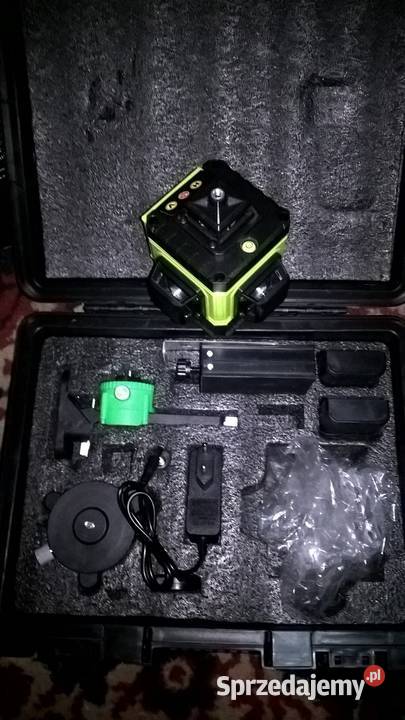 laser 16 linii niwelator zielona wiązka 360 nowy mazowieckie Mińsk Mazowiecki
