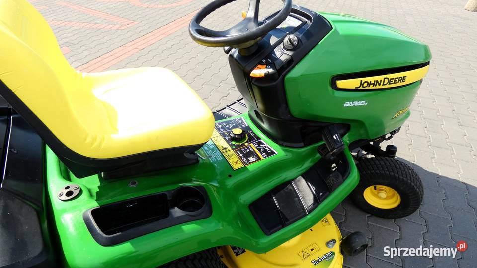 Traktorek kosiarka John Deere X305R Kawasaki 2 Świnice Warckie sprzedam
