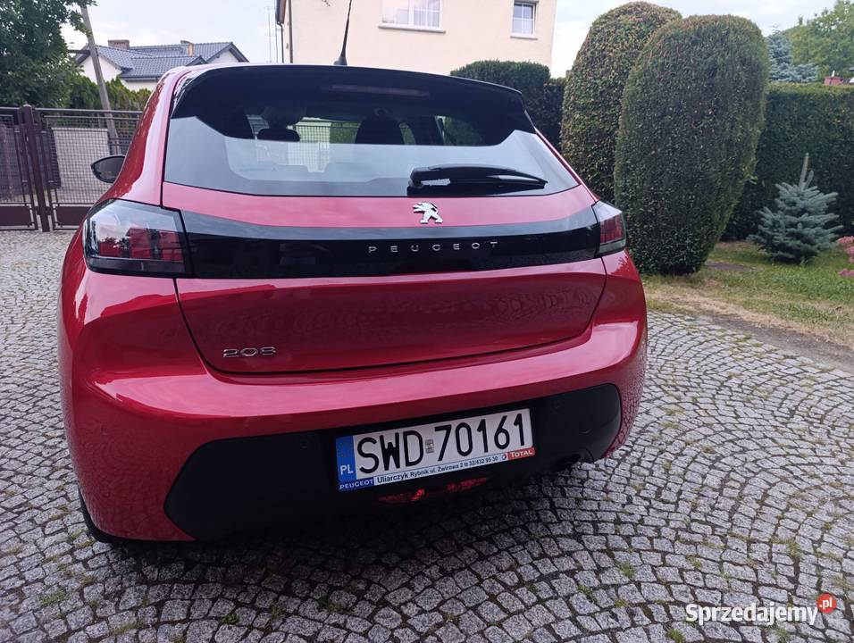 Peugeot 208 II salon Polska bezwypadkowy serwis