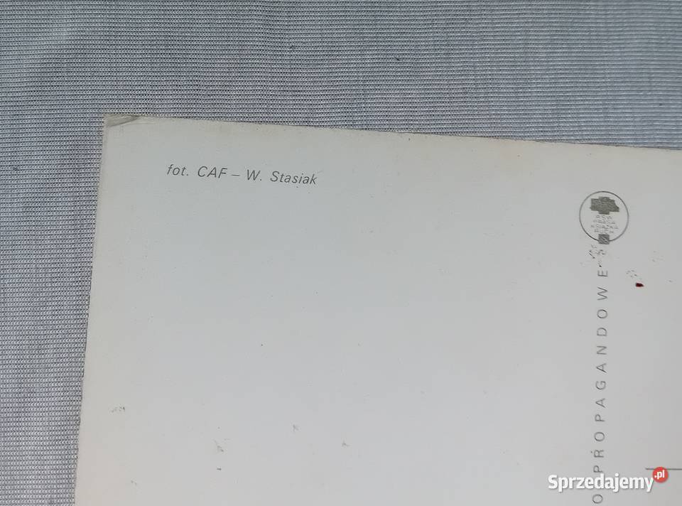 Pocztówka wielkanocna z pisankami KAW 1973 r Koźminek