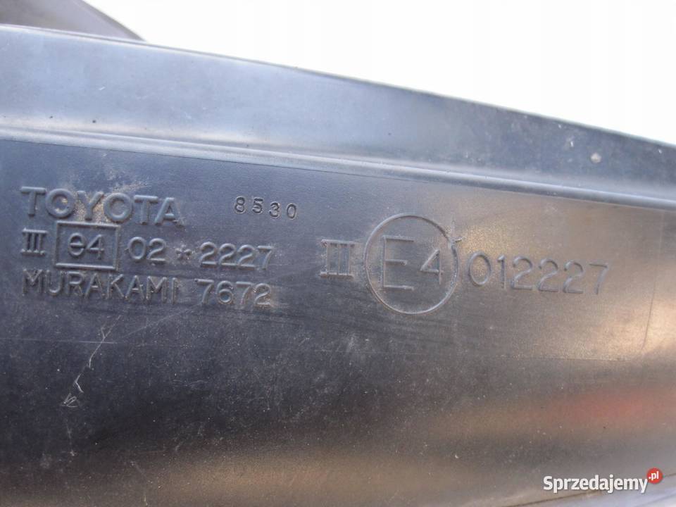 TOYOTA PRIUS II XW20 08r lusterko prawe E4012227 sprzedam