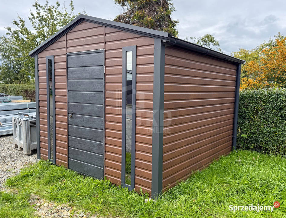 Schowek domek ogrodowy 3x3m drzwi 2x okno Kwidzyn