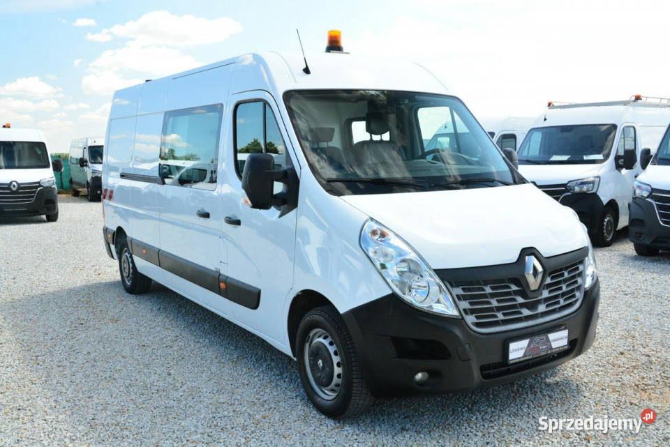 Renault Master 7 osobowy brygadówka NAJAZD pełna diesel Warszawa