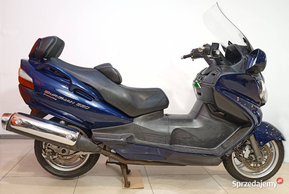 Suzuki AN 650 Burgman 2006 niski przebieg ABS mazowieckie Ostrołęka