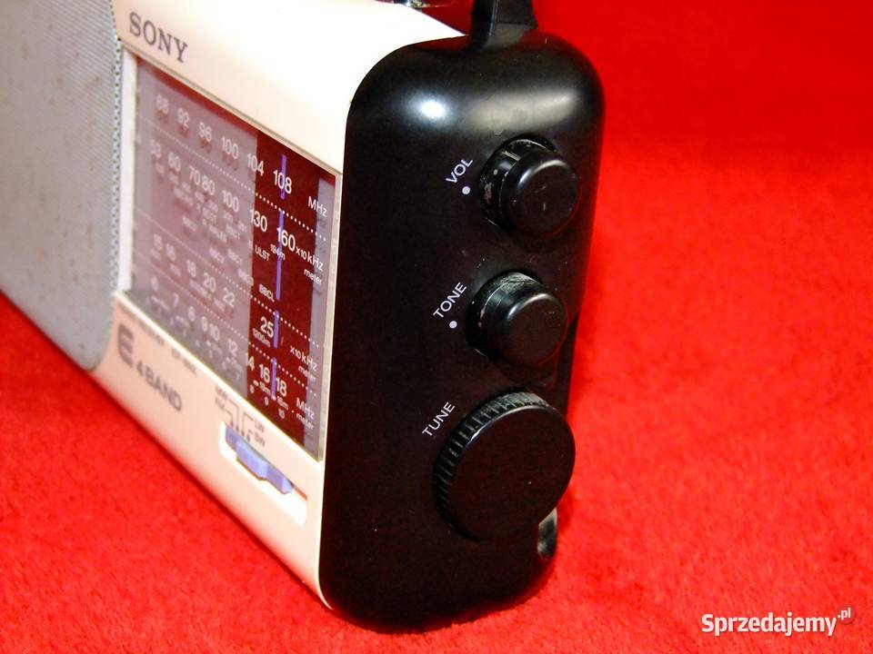 SONY ICF-860L FM MW LW 3 Bands Compact Portable Radio EUR 21,81 - FR