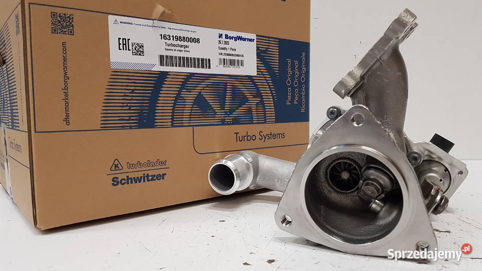Nowa turbosprężarka BorgWarner KKK 16319880008