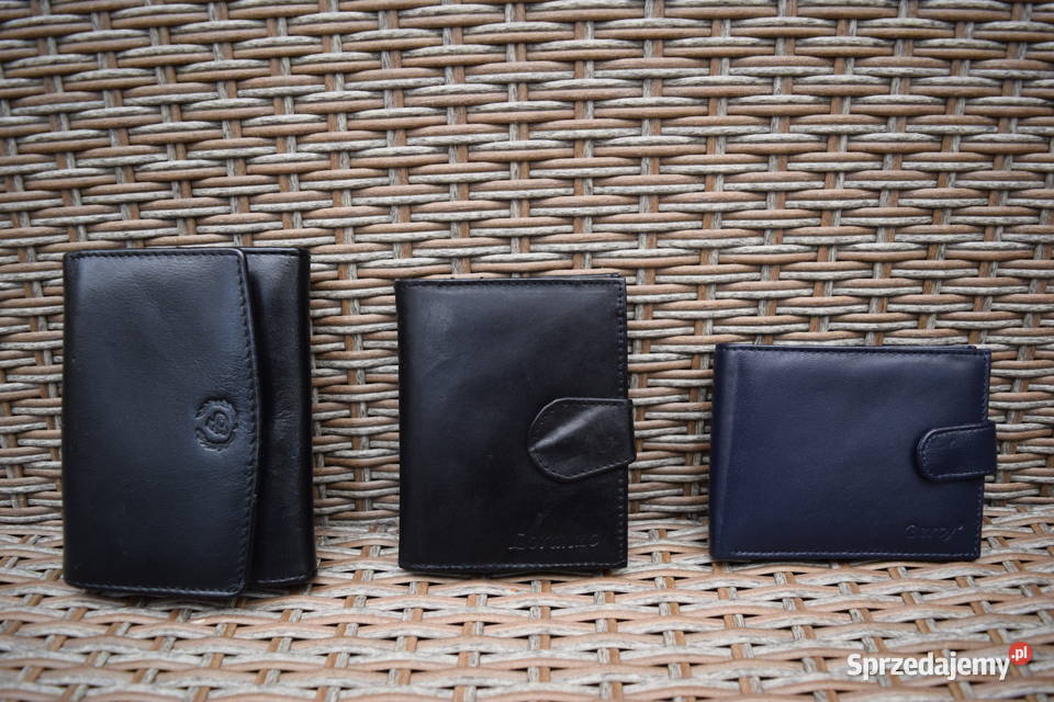 Portfele Skórzane Nowe Okazja Różne Olsztyn Galanteria i dodatki warmińsko-mazurskie