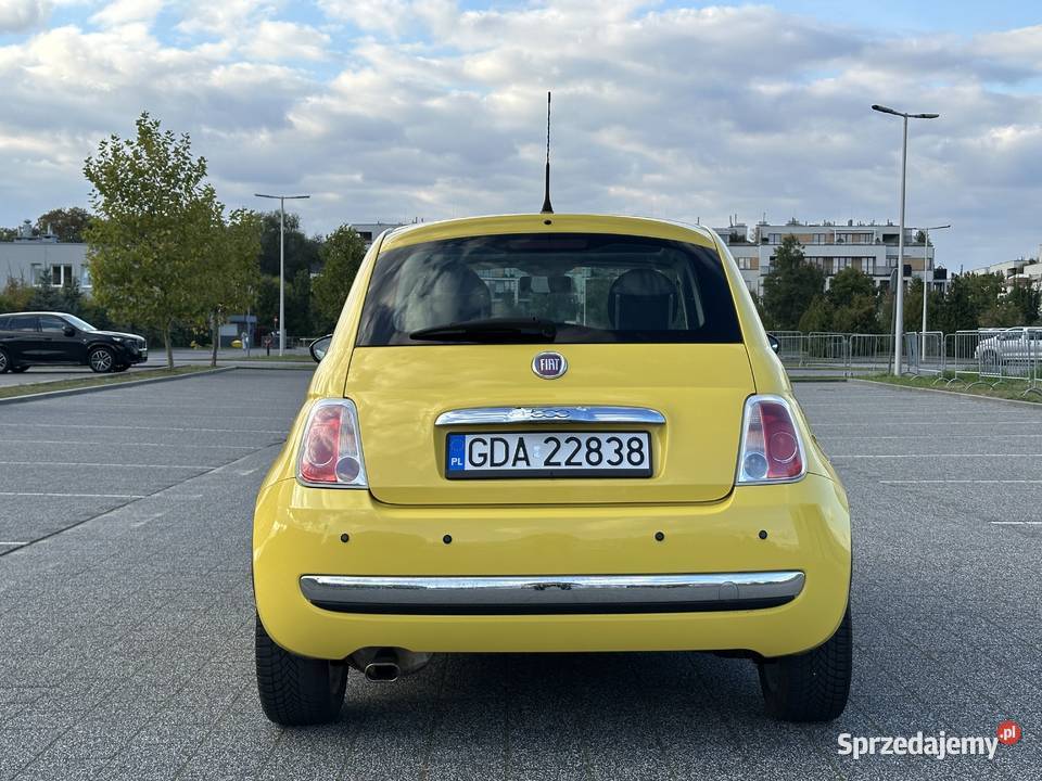 Piękny Fiat 500 12 benzyna klimatyzacja czujniki mazowieckie