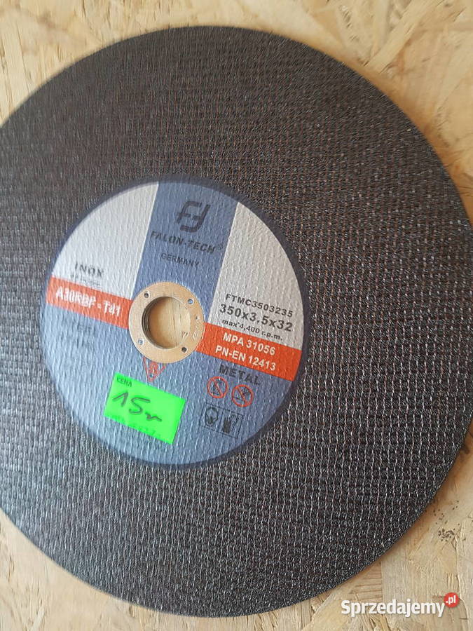 FALONTECH Tarcza do cięcia metalu 350 32 35m Głogowa