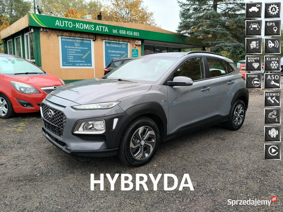 Hyundai Kona Hybryda niski przebieg I 20172023 garażowany wielkopolskie Piła