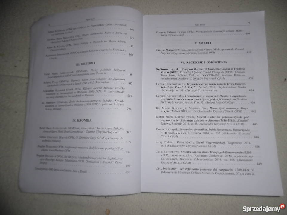Studia Franciszkańskie cz24 Książki i Podręczniki Oborniki Śląskie
