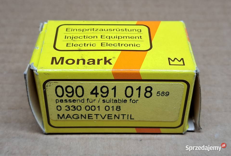 ELEKTROZAWÓR POMPY WTRYSKOWEJ MONRAK 090491018 Mielęcin sprzedam