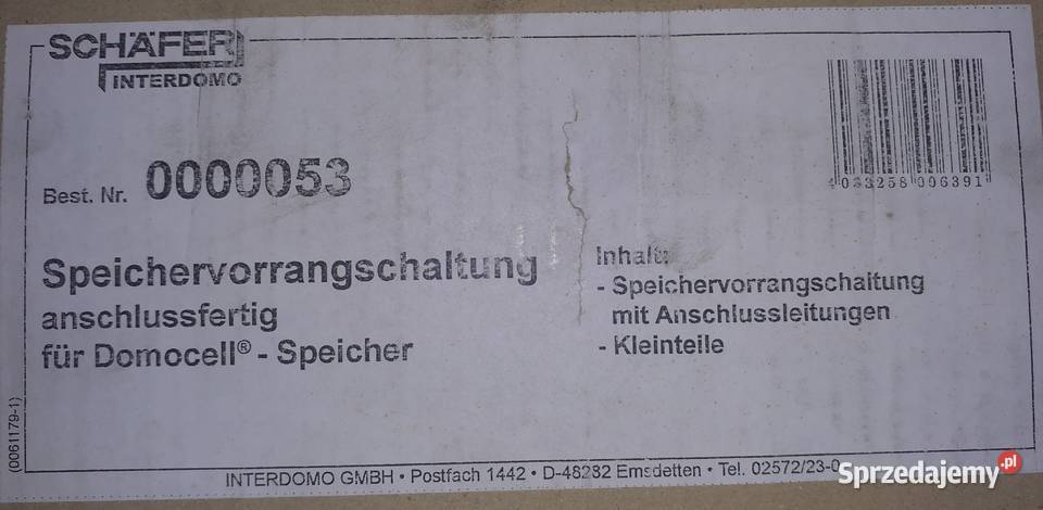 Przełącznik pierwszeństwa Schafer 0000053 Rokietnica