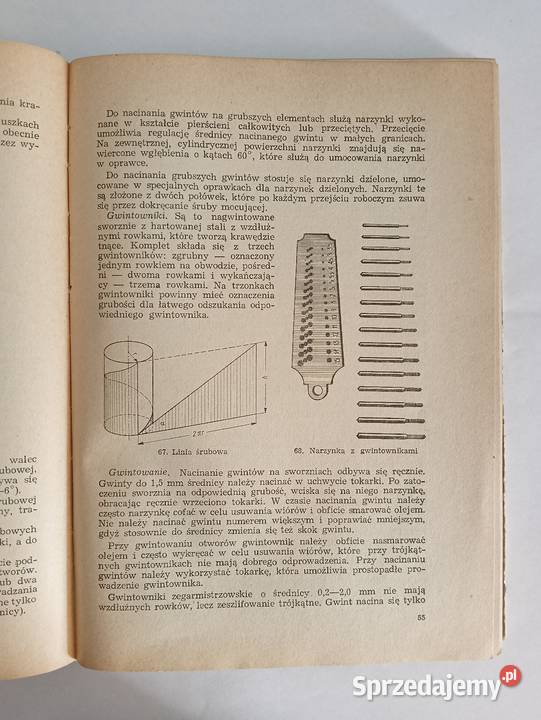 Poradnik zegarmistrza K Adel 1959r Antykwariat Koszalin