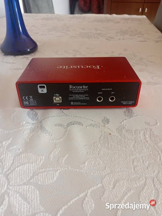 Sprzedam kartę dźwiękową focusrite Scarlett 2i2