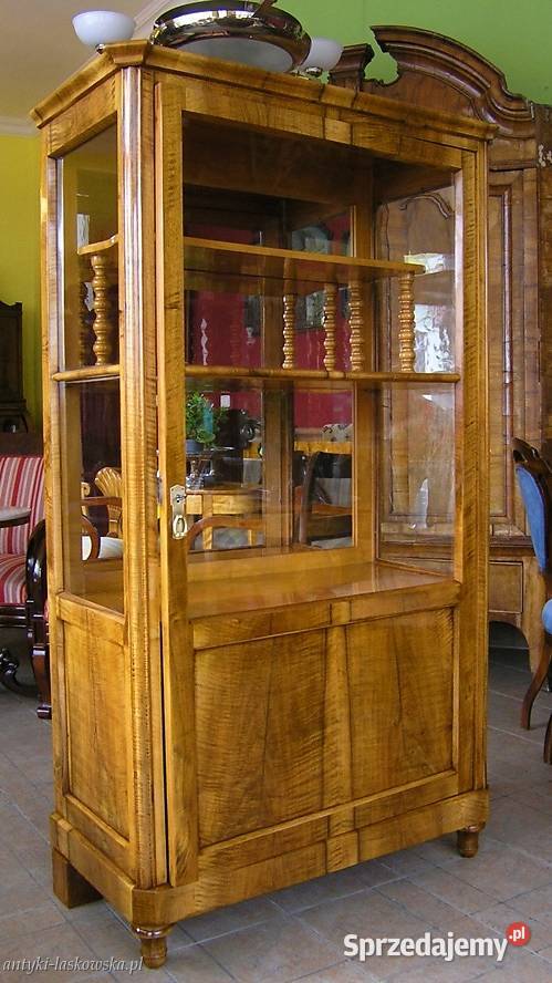 Serwantka Biedermeier orzech Sopot sprzedam