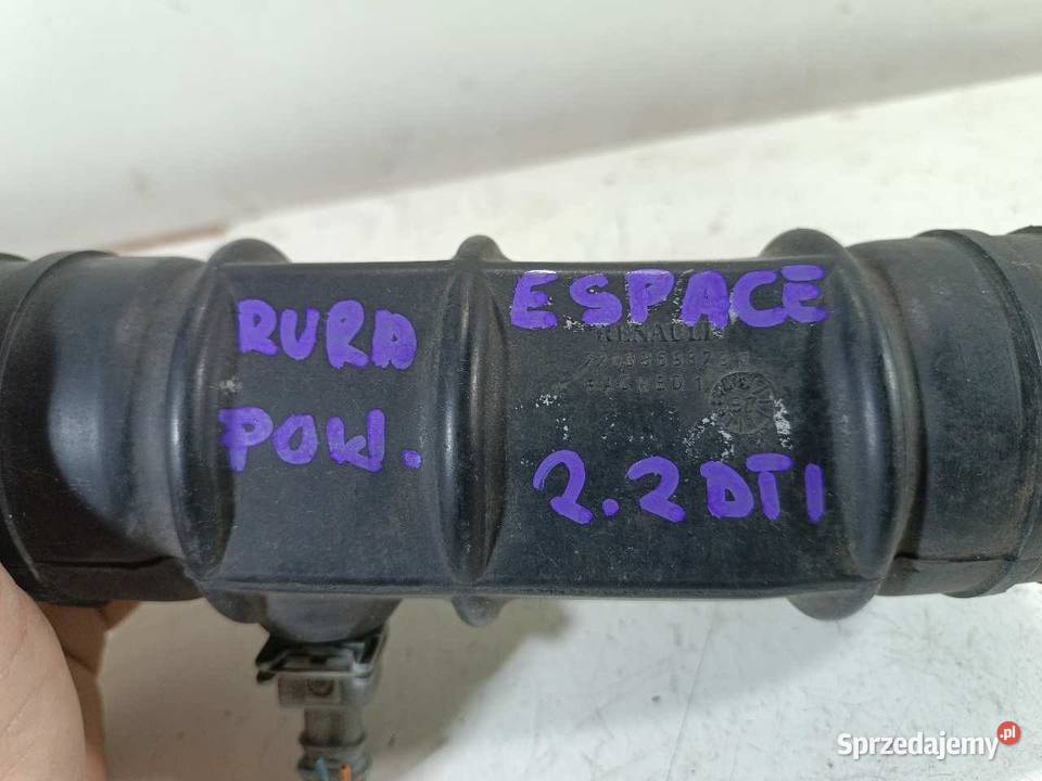 WĄŻ RURA DOLOT POWIETRZA RENAULT ESPACE III 22 osobowe