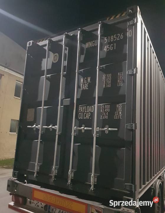 Sprzedam kontener morski magazynowy 12m 40HC łódzkie Łódź