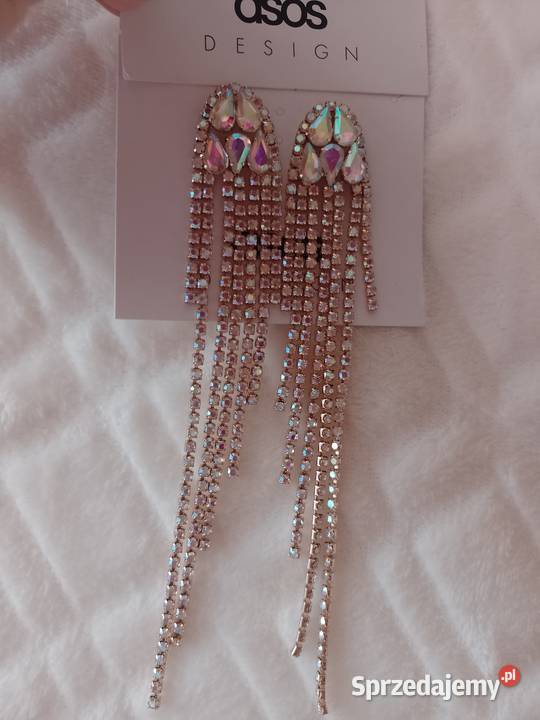 ASOS Mega długie Bogato zdobione kolczyki z Dla kobiet Kraków