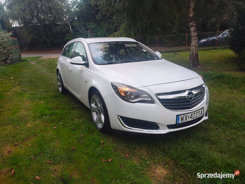 OPEL INSIGNIA A LIFT 20 CDTi 170 2014 Manual Rok produkcji 2014 Wiślica