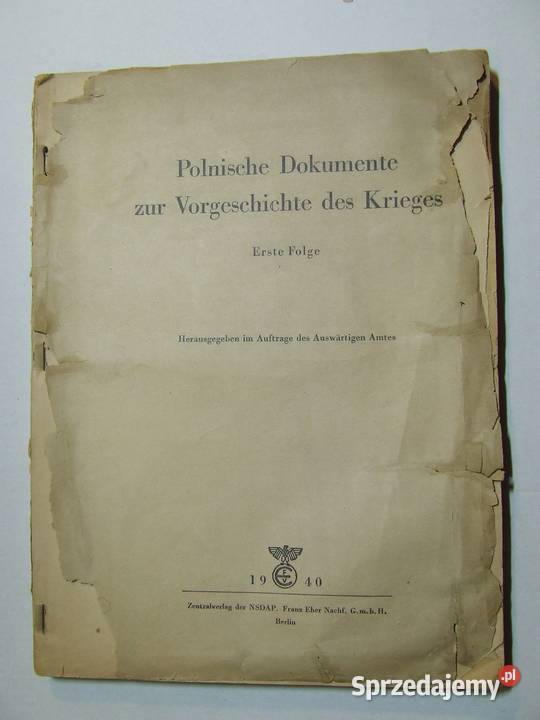 Polnische Dokumente zur Vorgeschichte des
