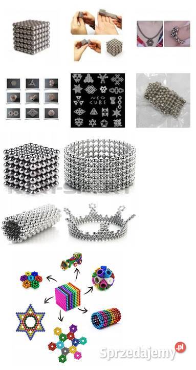 Kulki Magnetyczne 216 Neocube 5Mm Magnesy Dzieci Katowice