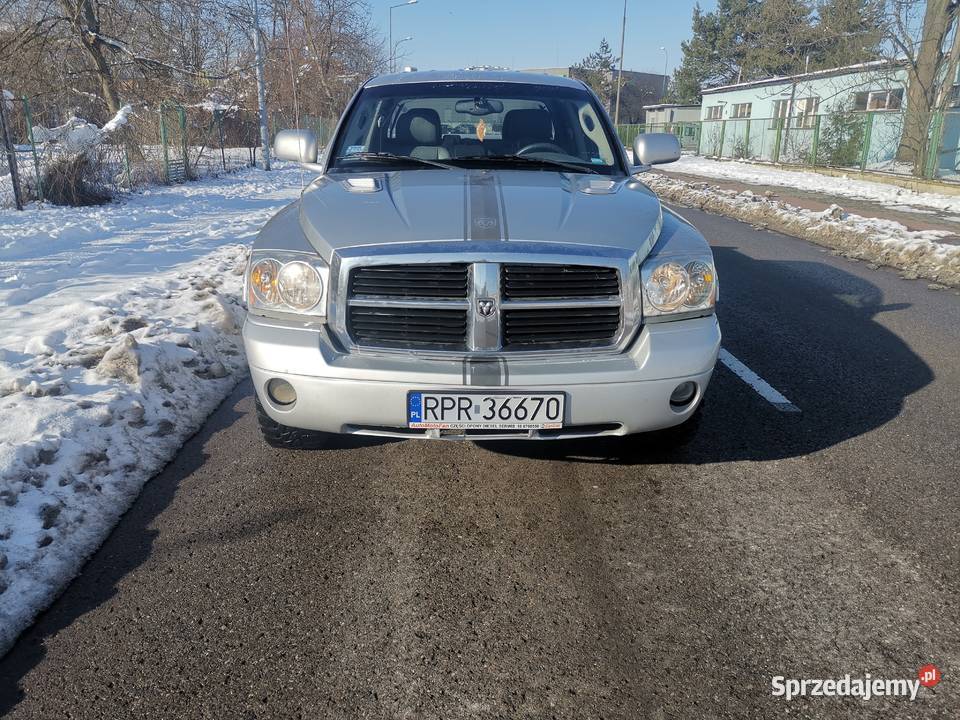 Dodge Dakota 4x4 47v6magnumgaz 260160 skóra 260KM podkarpackie Przemyśl