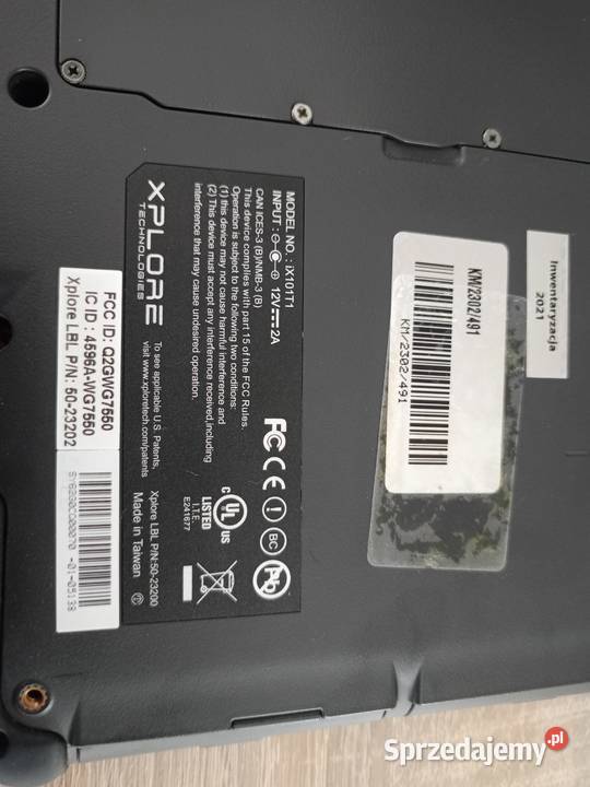 tablet xplore Przekątna ekranu 12 Konopki