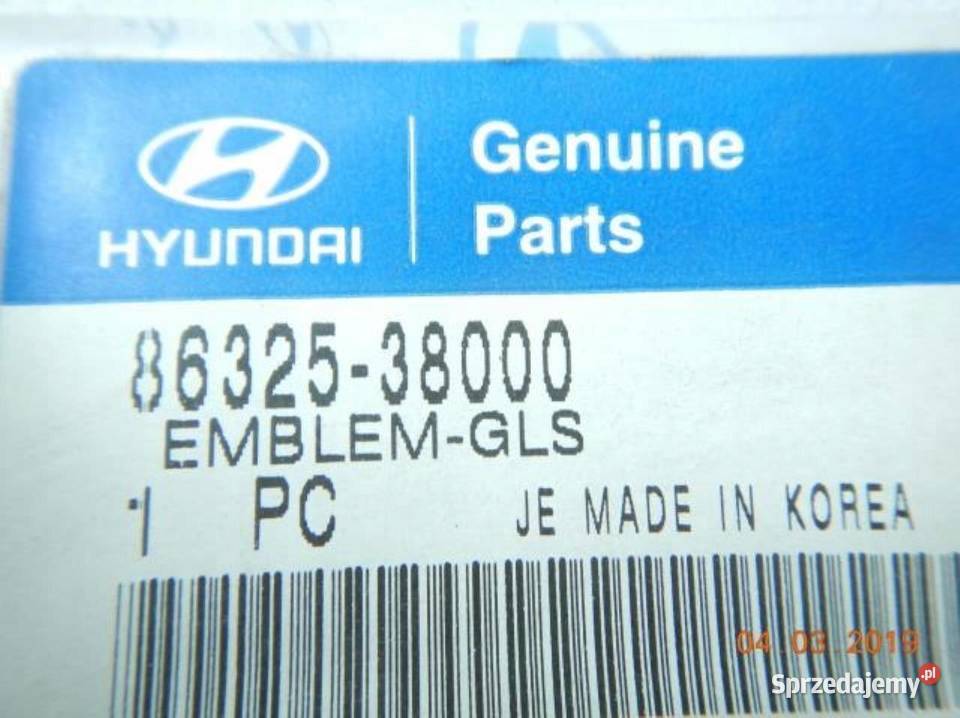 ZNACZEK EMBLEMAT NAPIS HYUNDAI SONATA GLS 16V sprzedam