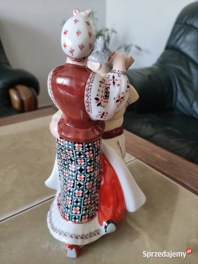 Figurka porcelanowa Kijów Taniec ukraiński lata Janów Lubelski
