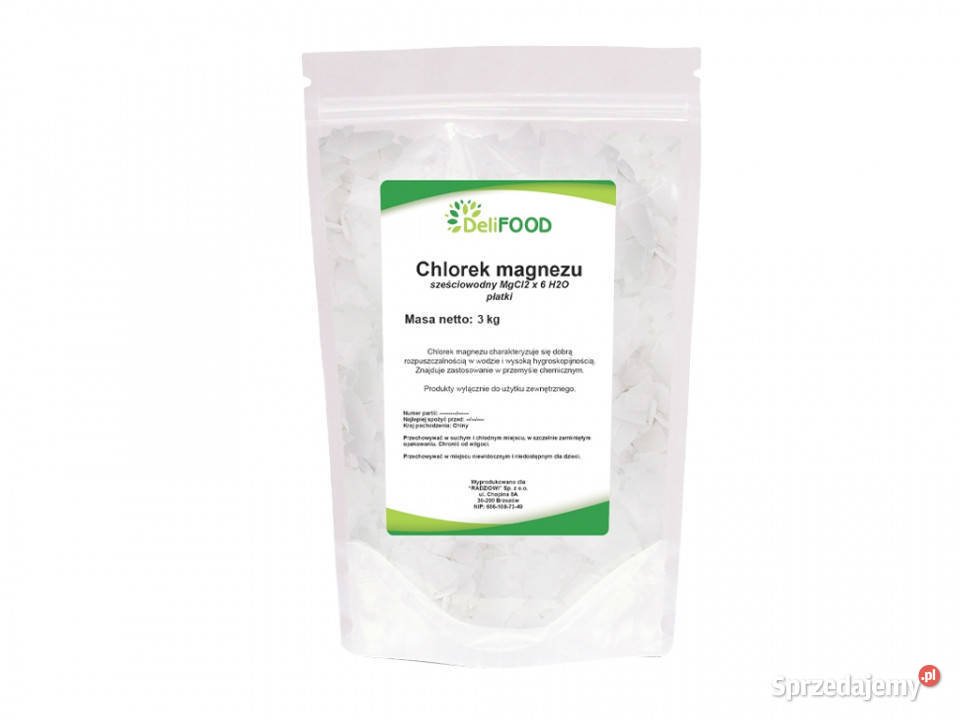 Chlorek magnezu sześciowodny 3000g
