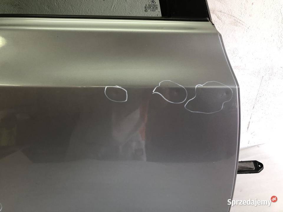 DRZWI PRAWY TYŁ BMW X3 E83 A087 SILBERGRAU osobowe wielkopolskie
