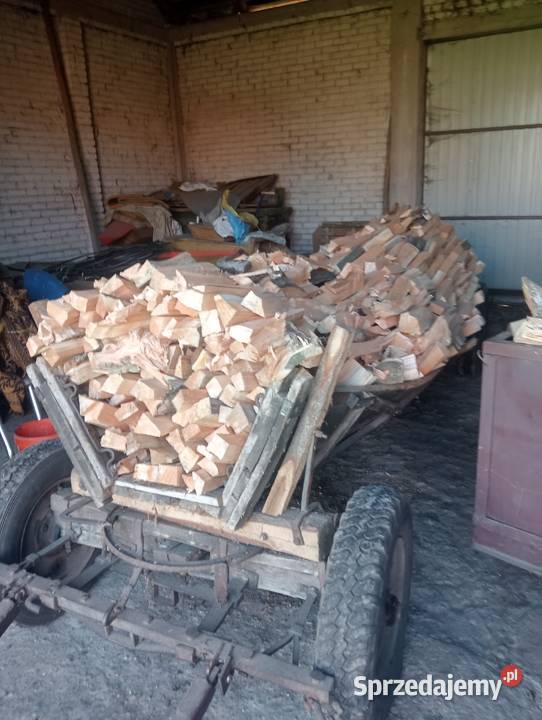 Drewno kominkowe opałowe z wierzby połópane Siedlce sprzedam