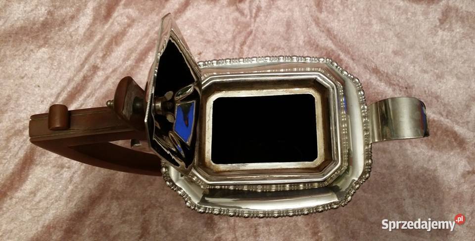 Czajnik stary angielski posrebrzany Art Deco małopolskie Kraków