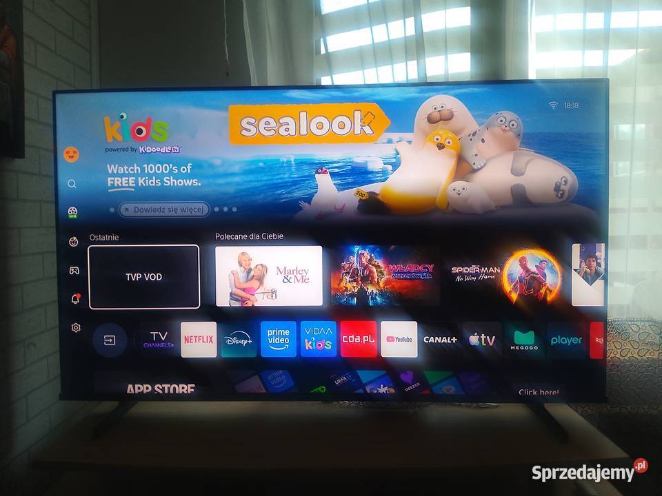 Telewizor Hisense 55E7Q QLED 55 4K Ultra HD LCD Suchożebry sprzedam