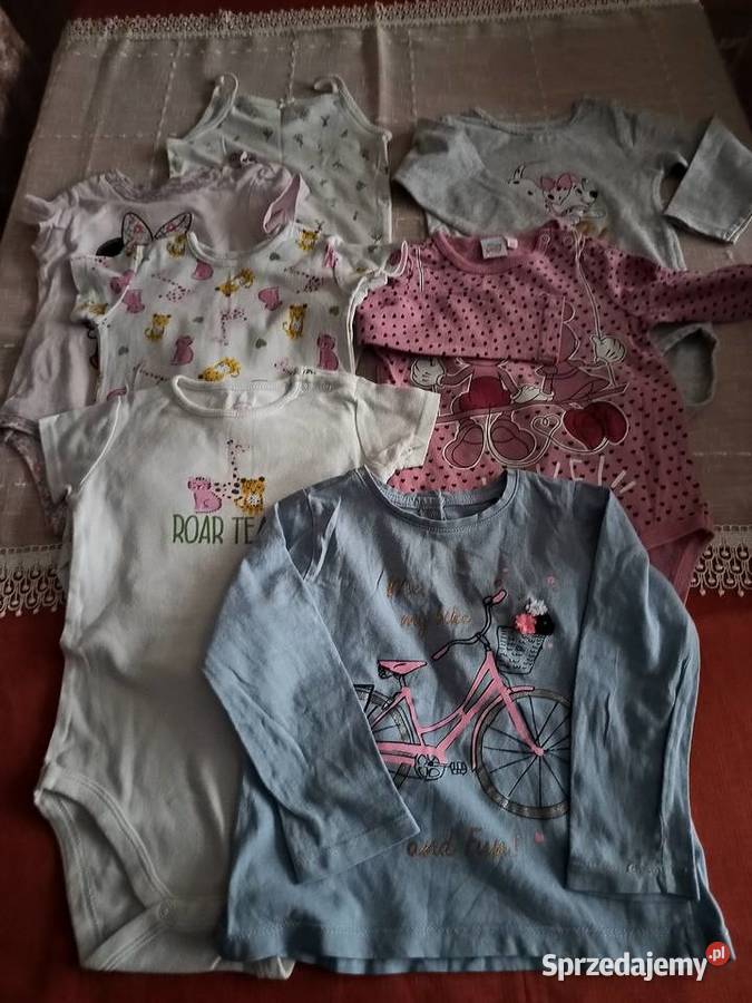 Ubranka dziewczynki rozmiar 86 12m+