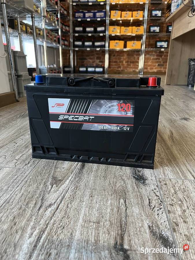 Akumulator SPECBAT AGRO 120Ah 850A EN PRAWY PLUS mazowieckie Warszawa