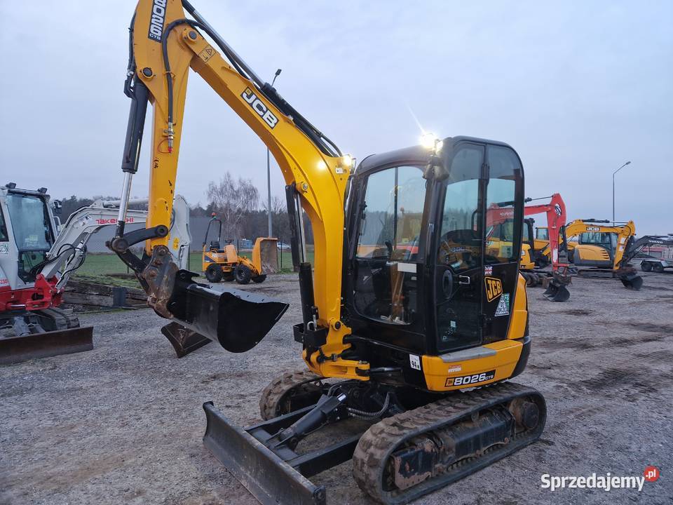 Minikoparka JCB 8026 CTS 2023r 400mtg
