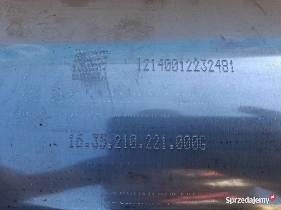 IVECO EUROCARGO E6 FILTR DPF WKŁAD KATALIZATORA Filtry cząstek stałych DPF/FAP Bieleń