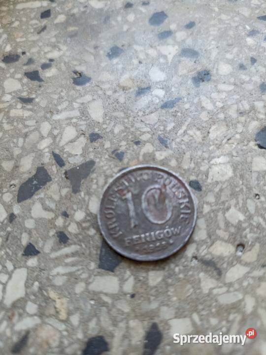 10 fenigów królestwo polskie 1918 Warszawa sprzedam