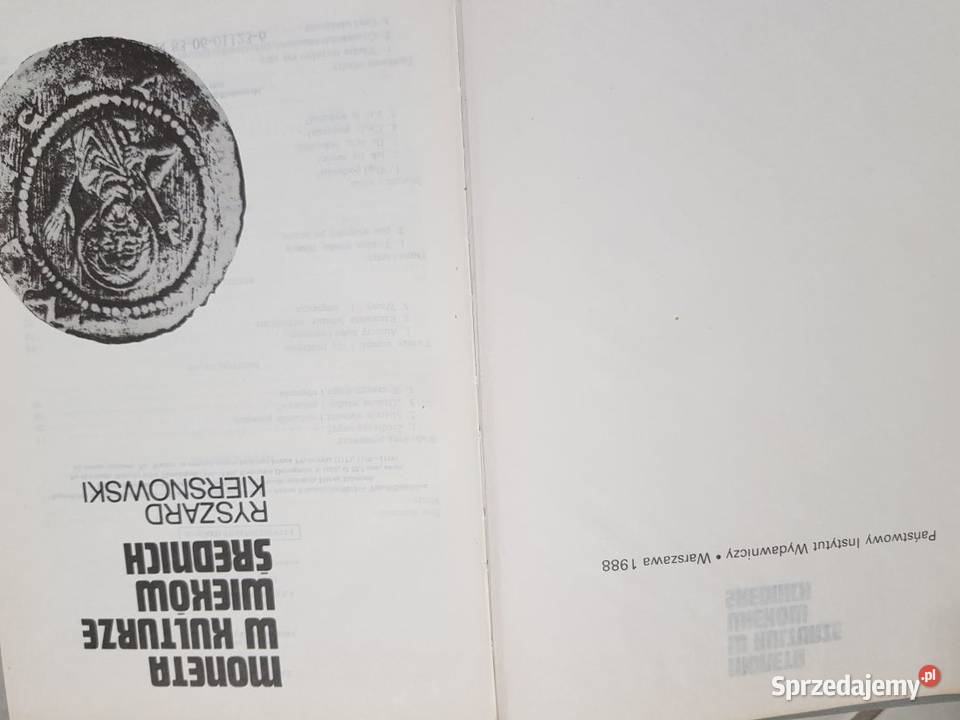 Moneta w kulturze wieków średnich Ryszard