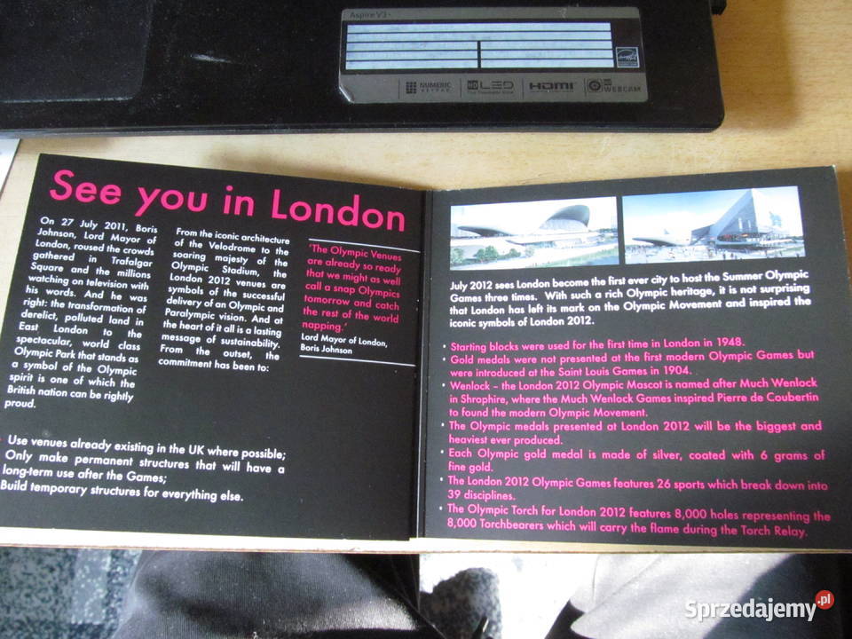 5 funtów Olimpiada Londyn 2012r Lublin sprzedam