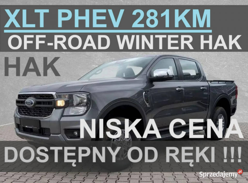Ford Ranger 281 PHEVPlugin XLT Super Niska ręki