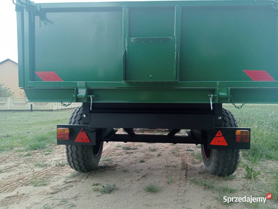 Przyczepa jednoosiowa wywrotka do tyłu sprzedam