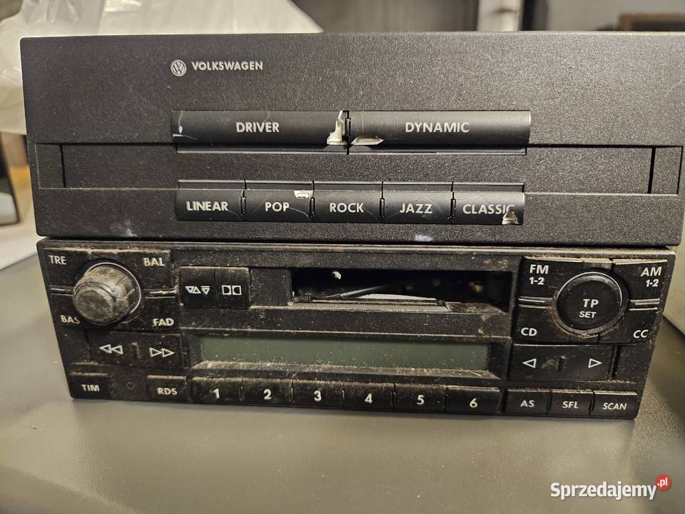 Radio Volkswagen Gamma plus panel Warszawa